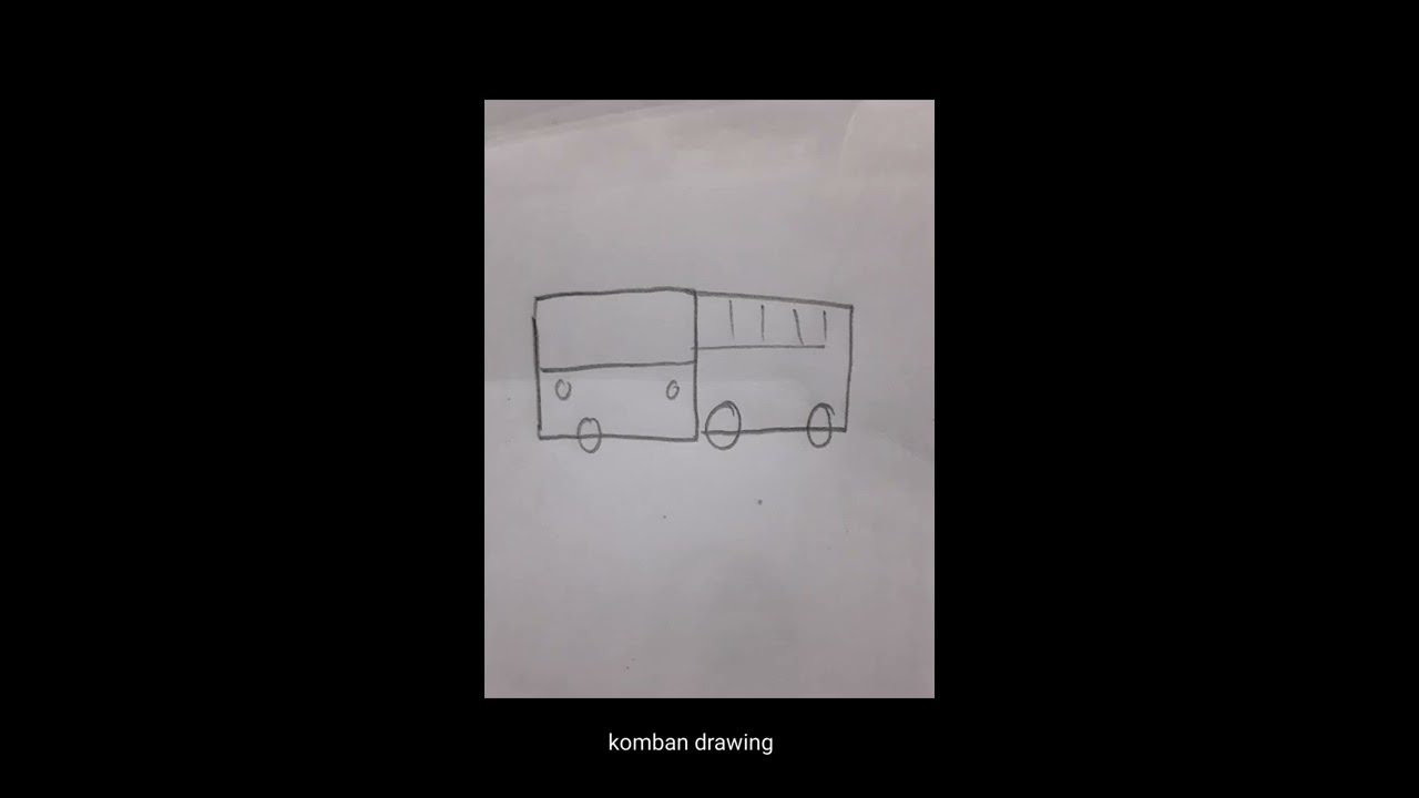 Komban Bus Drawing  Sourav Krishna