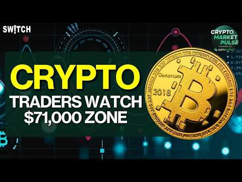 Crypto Market Pulse: BITCOIN Traders Watch $71,000 Zone। Top News of The Day। Powered by CoinSwitch