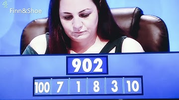 Countdown numbers game Rachel Riley intervenes after both contestants miss easy target