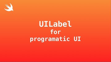 UILabel | Programmatic UI | Swift