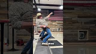 Fast vs. Slow Draw: The Speed of Survival 🔫 #tactical #shooting #shorts