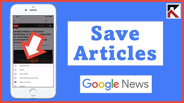 How To Save Articles On GOOGLE NEWS App