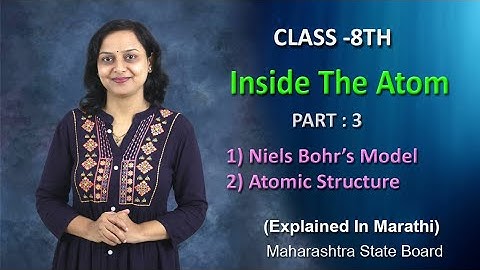 Inside The Atom Part 3 Class 8 Maharashtra Board