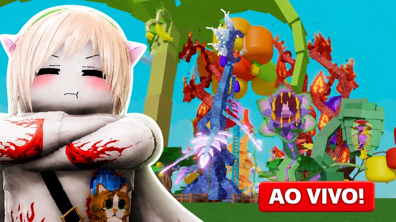 MANDANDO FRUTAS E PETS NO GROW A GARDEN 2 #shorts #roblox #brainrot #live
