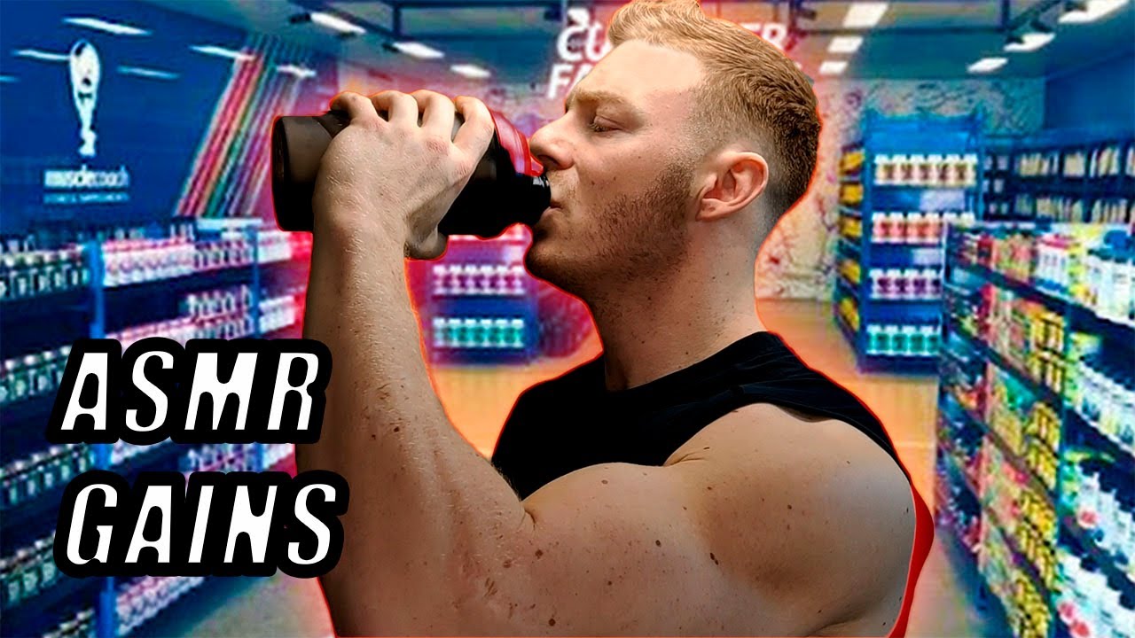 ASMR To give you Gains | Fitness Supplement Store | Whisper - Soft Spoken - Tapping