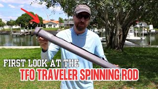 Traveling Light To Catch BIG Fish: TFO Traveler Spinning Rod