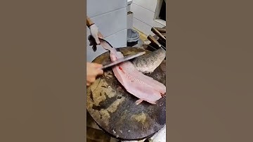 Thumbnail of Cara fillet Ikan Gabus #shorts