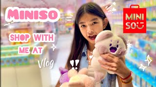 Miniso Vlog ~ Shop with me 🛍️
