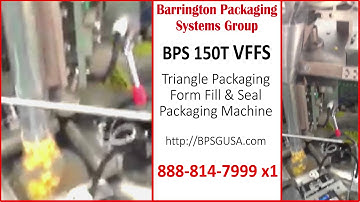 BPS 150 T VFFS Triangle Cut Automated Vertical-Fill System