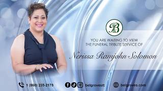 Nerissa Ramjohn Solomon “Sherry” Tribute Service