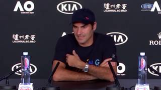 Roger Federer Press Conference: Round 1 | Wide World Of Sports