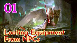 Looting Equipment From NPCs Episode 1 Audiobook Novel Chinese