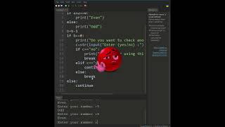 Python Coding Short | Even or Odd