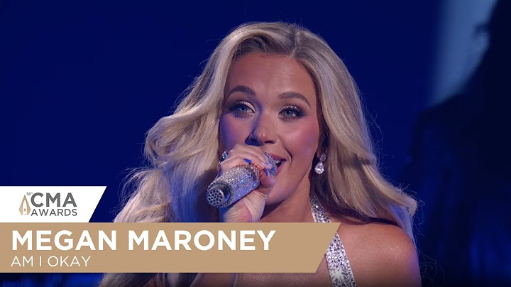 Megan Maroney - Am I Okay | 2024 CMA Awards Performance