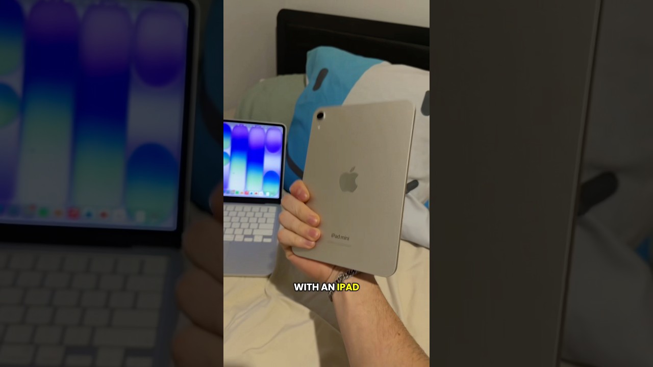 ⁣Would you use an iPad mini as your main computer? #apple #ipad #mac #macbook #ipadmini