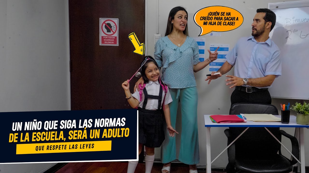 Madre apoyaba la mala conducta de hijita | Madre que no enseñaba los parámetros de buena conducta