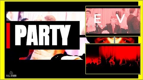 Party Dancing Event Premiere Pro Templates