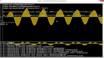 Setting up FoxDot to overlay SuperCollider waveform