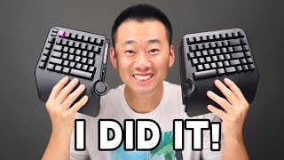 First Time Using the Ergo Split Keyboard Be Like…