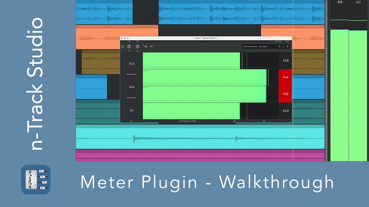 nTrack Meter Plugin (Full Walkthrough) nTrack Studio 9.7 YouTube