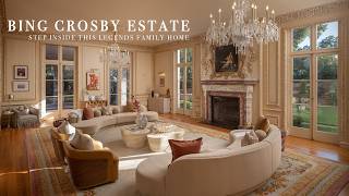 Famous Inside Bing Crosby’s $25,000,000 Mansion: The "Seabiscuit" Estate Net Worth