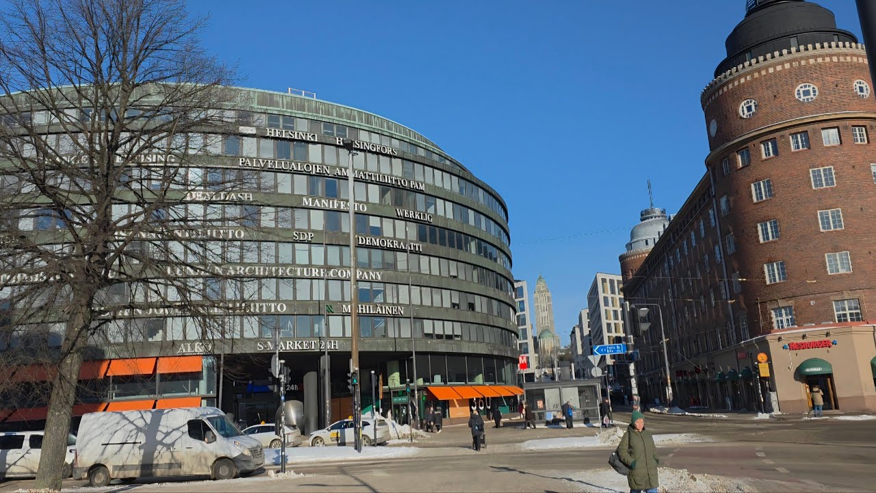 Winter walk in Helsinki 25.2.26 part II