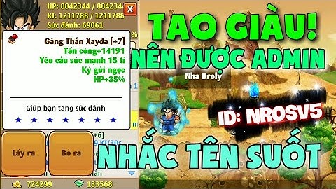 NRO - Đột Nhập Nick "Admin Nhắc Tên" Suốt Ngày... Nick "Giàu" Quá