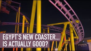 Riding Our First Ever Roller Coaster by Jinma Rides! New Inverted Coaster in Egypt! by Coaster Studios 15,788 views 2 weeks ago 2 minutes, 28 seconds