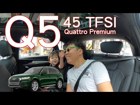 더 뉴 아우디 Q5 45 TFSI 콰트로 프리미엄 2열 시승기 &amp;amp; 트렁크(The New Audi Q5 45 TFSI Quattro premium rear seat &amp;amp; trunk)