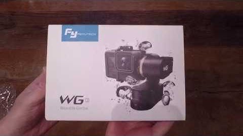 Unboxing the FeiyuTech WG2 Gimbal