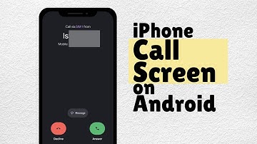 How to Make Android Call Screen Look Like iPhone | Easy Tutorial