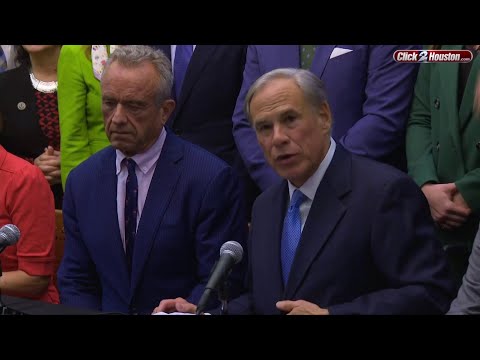 RFK Jr. joins Gov. Abbott to sign 'Make America Healthy Again' legislation at TX Capitol (FULL)