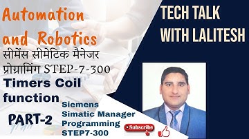 Timers Coil Function Programming in Siemens Simatic Manager टाइमर्स कॉइल प्रोग्रामिंग इन सीमेंस