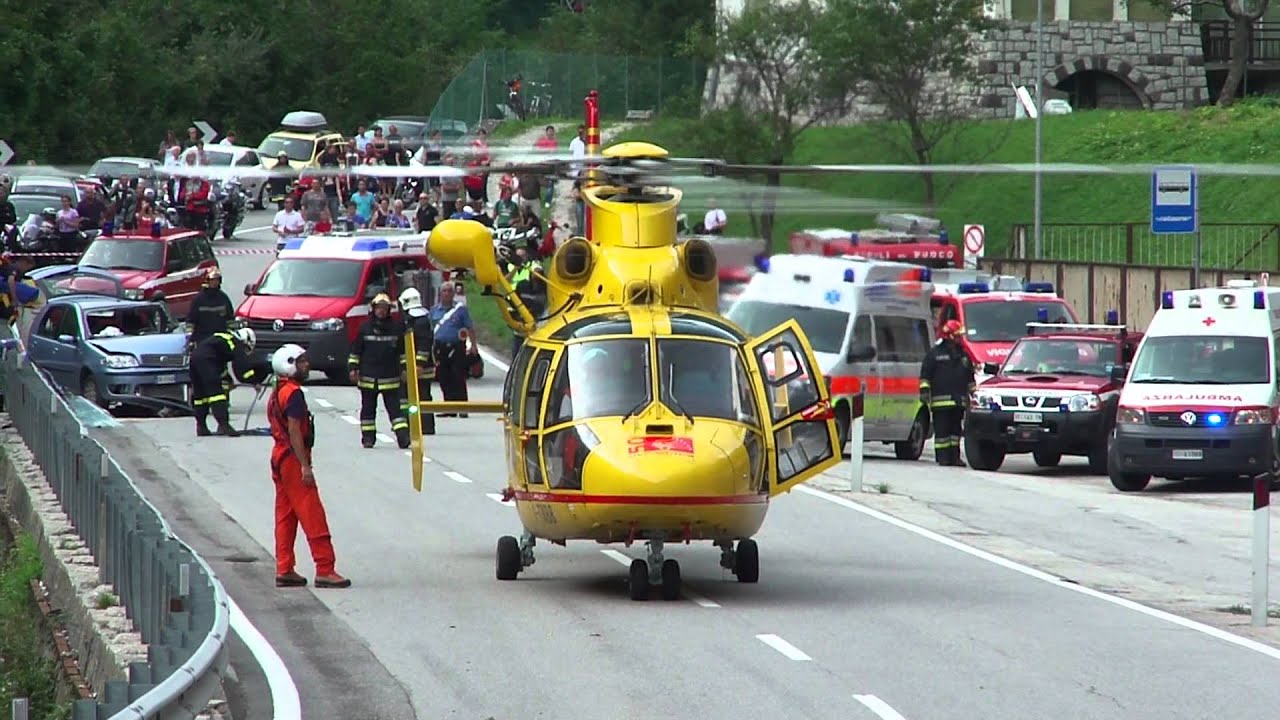 primiero decollo elisoccorso trento imer