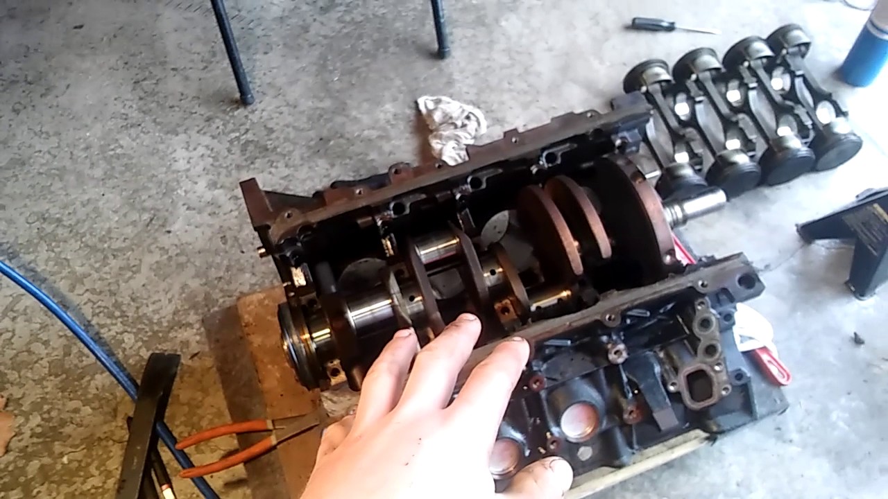 Ford f150 5.4 engine rebuild part 1 - YouTube