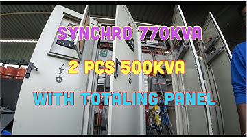 Synchro 770kva 2 sets of 500kva