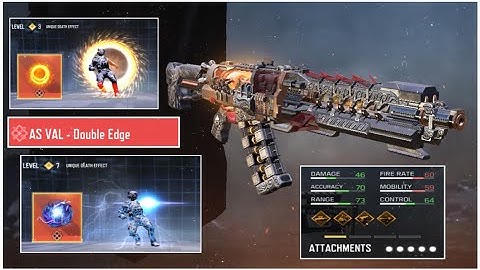 AS VAL MYTHIC *DOUBLE EDGE* BASE VERSION | CALL OF DUTY MOBILE