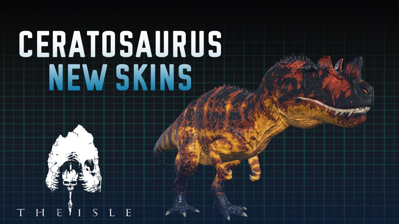 The Isle Evrima - Ceratosaurus Skins - PARTE 1 - YouTube
