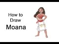 How To Draw Moana 