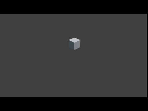 3D Box Bounce Animation Blender