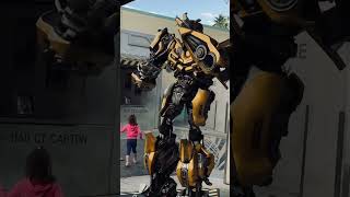 Bumble Bee shows his moves at Universal Studios part 1 of 2