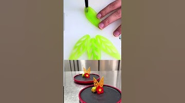 Học cắt tỉa củ quả đẹp với dụng cụ cắt tỉa củ quả này nè #cattia #food #bep #cooking #decor #setup