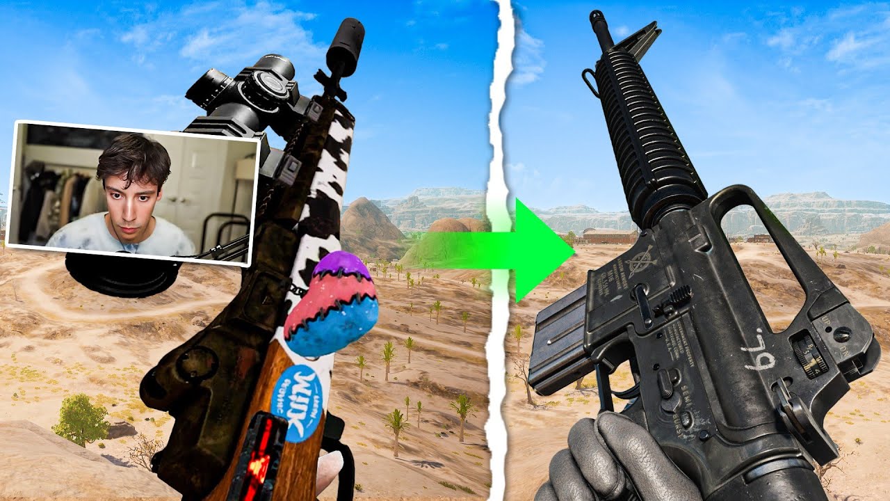 I Replaced My DMR with an M16… (PUBG)