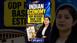 GDP BASE Year Revision | Indian Economy Ugc Net Economics | By Dr. Simranjit Kaur #shorts