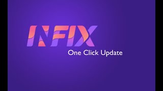 One Click Update Laravel Application Infix