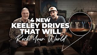 Four New Keeley Drives That Will Rock Your World - Eight Classic Pedals Tons Of New Sounds - Demo