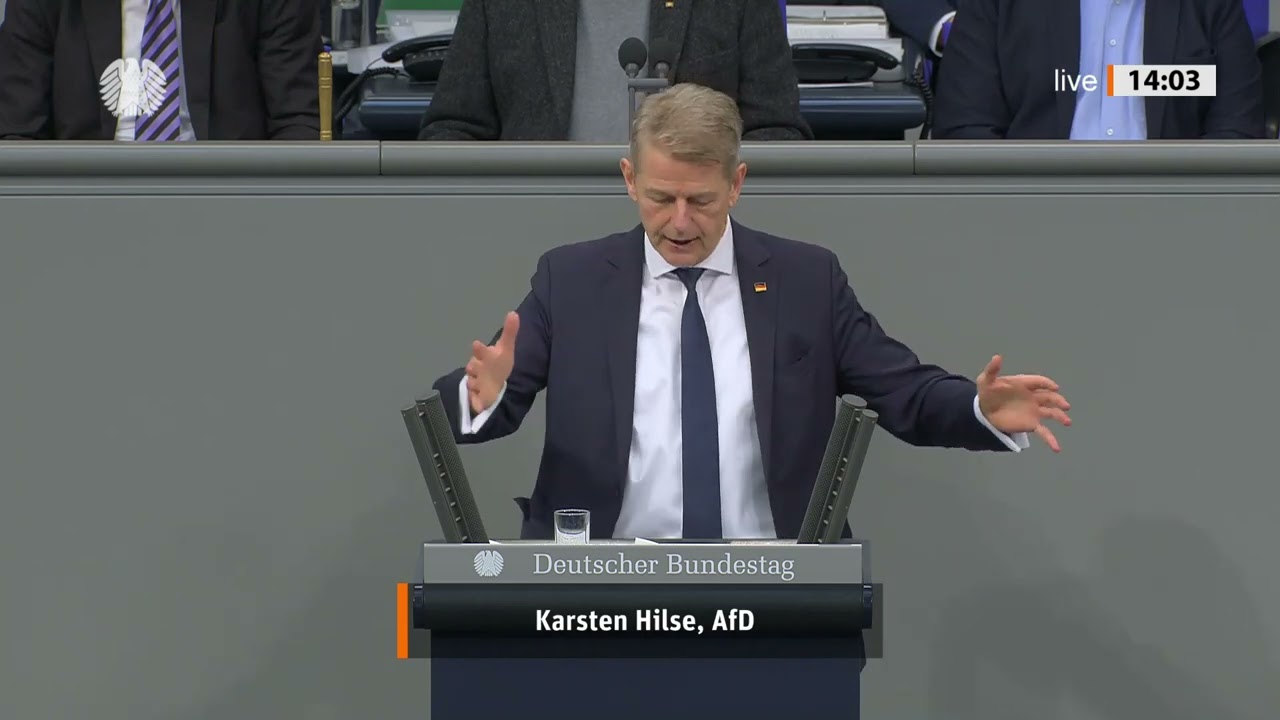 Karsten Hilse über den Klima-Wahn der Grünen! -AfD-Fraktion im Bundestag