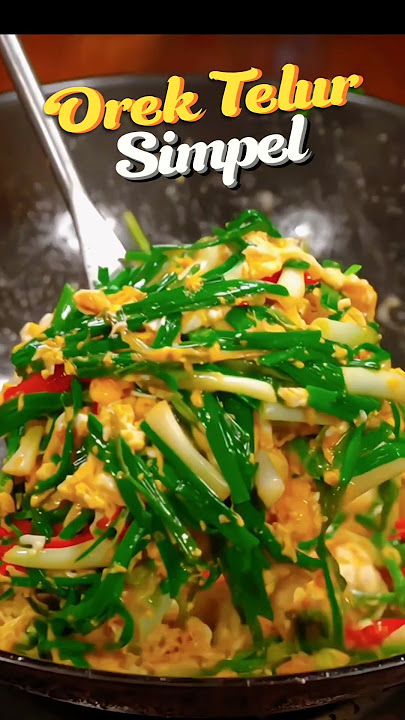 5 MENIT MASAK OREK TELUR #mukbang #masak #masakanrumahan #telur