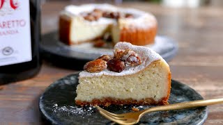 Amaretto Cheesecake | wa's Kitchen