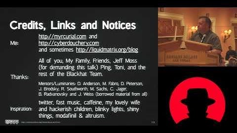 Black Hat USA 2010: SCADA and ICS for Security Experts: How to Avoid Cyberdouchery 4/5